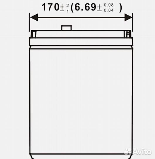 Аккумулятор карбон WBR GPC12-100
