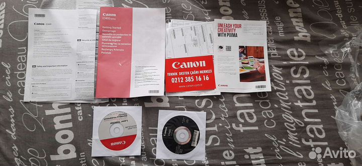 Canon Pixma E3440 струйный Wi-Fi принтер