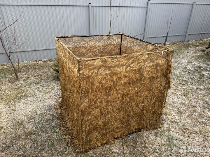 Маскировочная сеть 1,5/3м для охоты вариант-3