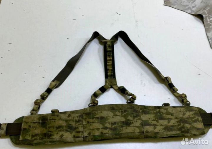 Боевой пояс тактический с защитой Бр1