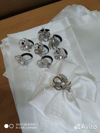 Скатерть, салфетки, кольцо для салфеток