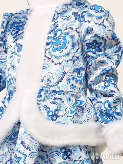 Костюм снегурочки 128