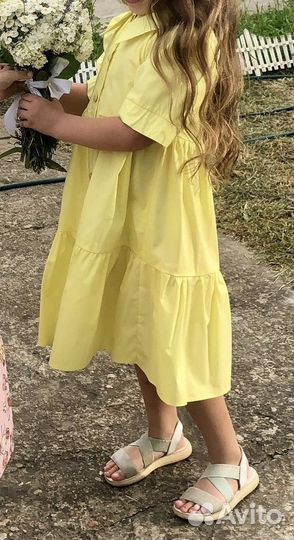 Платье для девочки хлопок