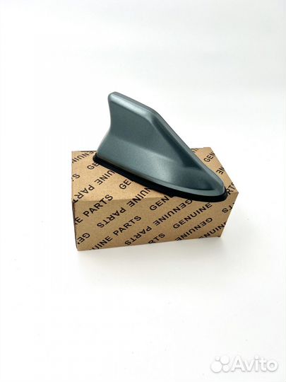 Антенна плавник Темный метал