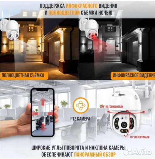 Камера видеонаблюдения уличная 3мр