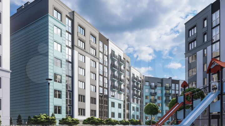 1-к. квартира, 42 м², 1/5 эт.