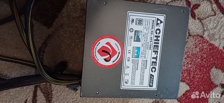 Блок питания для пк chieftec 750W