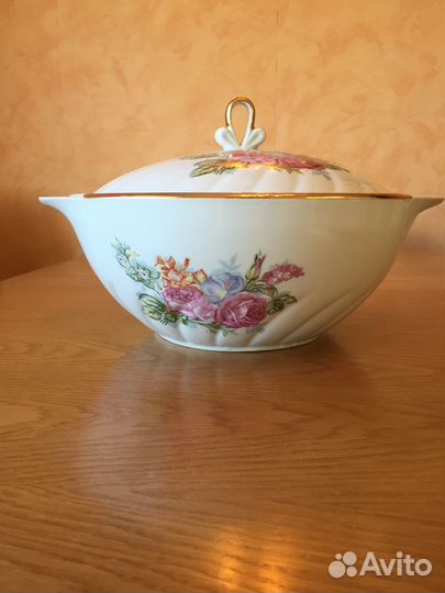 Блюдо фарфоровое большое