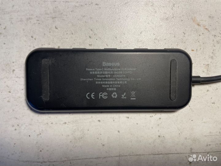 USB хаб-адаптер Baseus