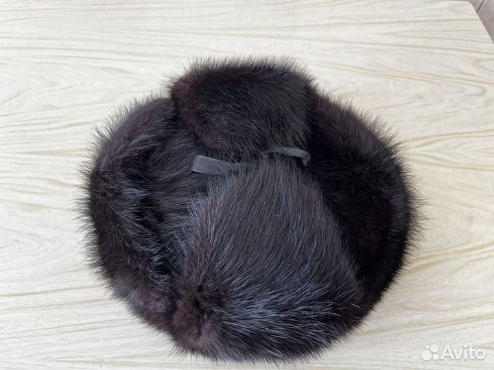 Шапка ушанка мужская