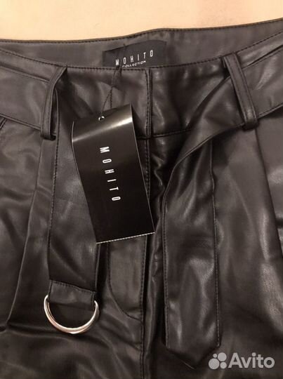 Шорты женские экокожа
