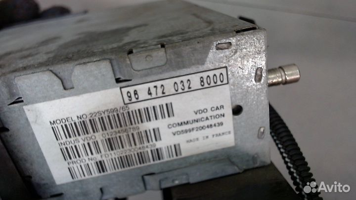 Проигрыватель, навигация Peugeot 607, 2002