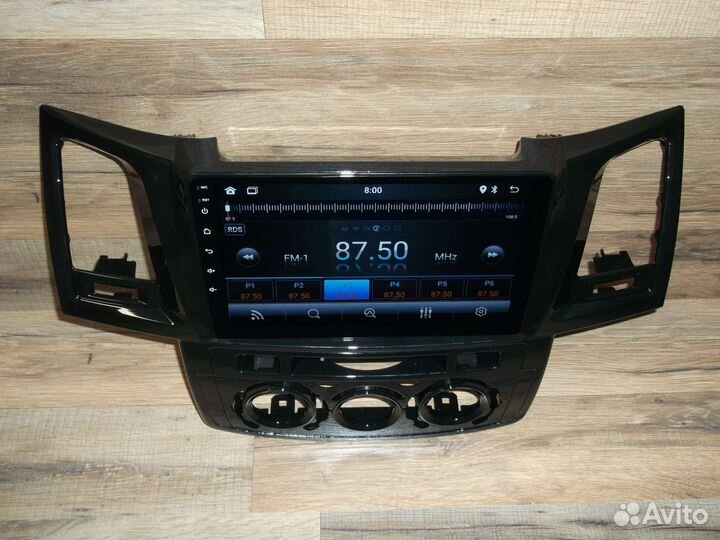 Магнитола Toyota Fortuner Android 2011-2015г