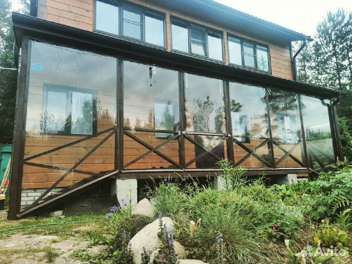 Мягкие окна для беседок