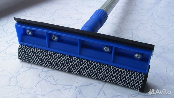 Швабра-стекломойка телескопическая