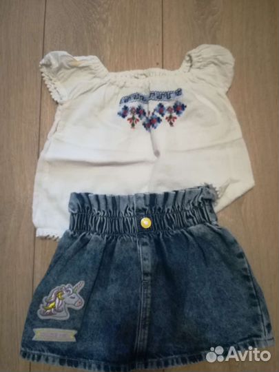 Вещи пакетом на девочку