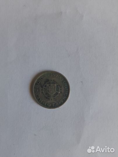 Монета Ангола 1974г