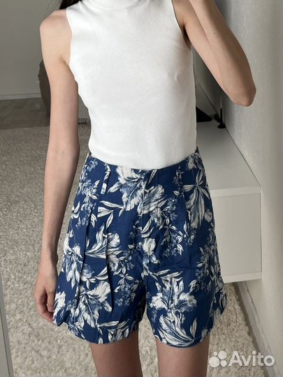 Льняные шорты Zara