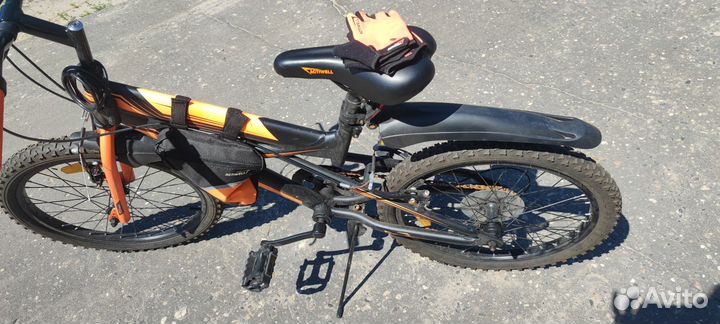 Велосипед подростковый 20 дюймов бу мало