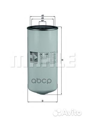 Фильтр масляный DAF 95xF 97 OC289 Mahle/Knecht