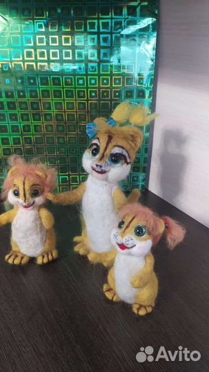 Комплект игрушек ручной работы