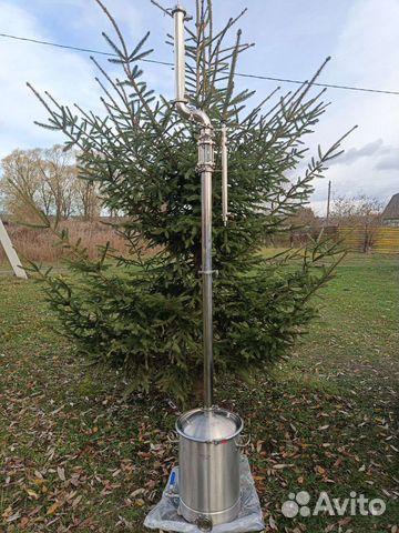 Ректификационная колонна 2 дюйма куб 36литров