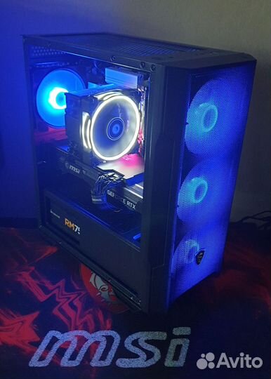 Компьютер MSI RTX 3070, intel I5 12400, 32 гб