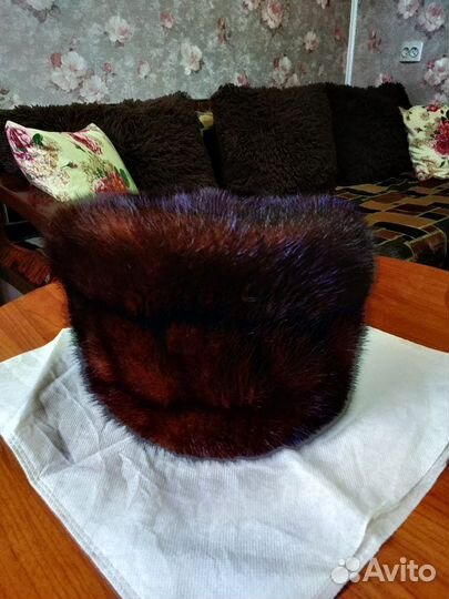 Норковая шапка