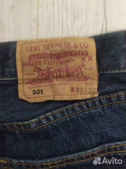 Мужские джинсы levis 501