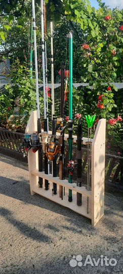 Стойка для удочек новая