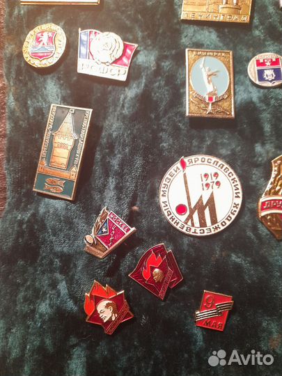 Подборка советских значков, винтаж СССР