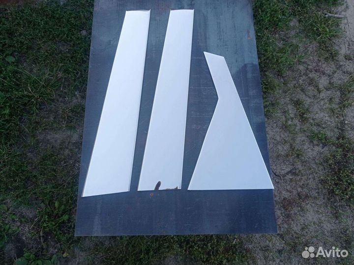 Накладки на стойки дверей Санта фе 3-поколение