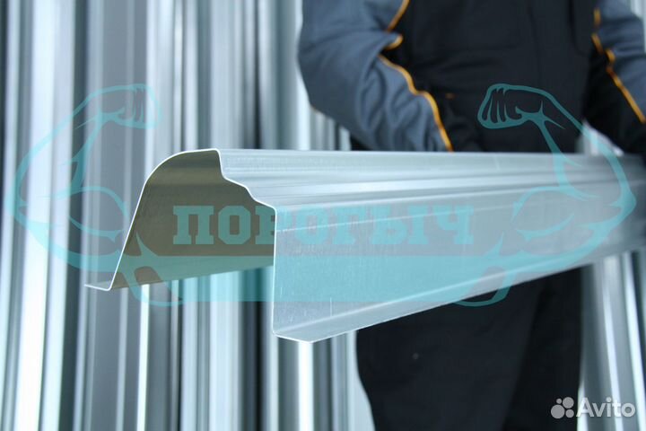 Ремотный порог Kia Ceed 1 левый