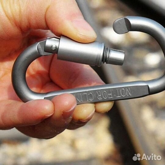 Карабин D-образный