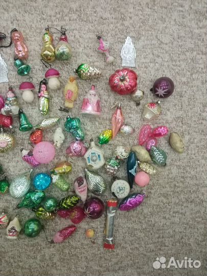 Елочные игрушки СССР