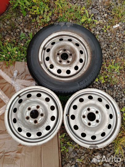 Диски колесные штампы r15 3 шт