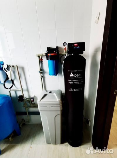 Система очистки воды из скважины и колодца