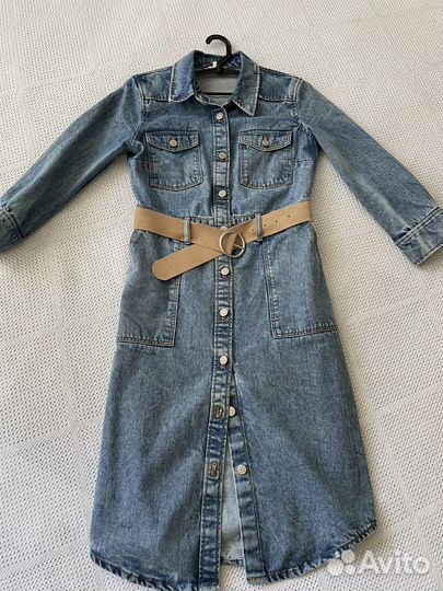 Платье джинсовая