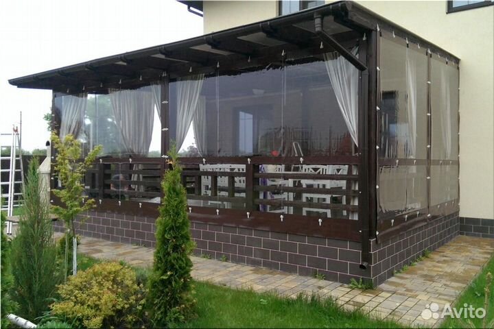 Мягкие окна на террасу, веранду