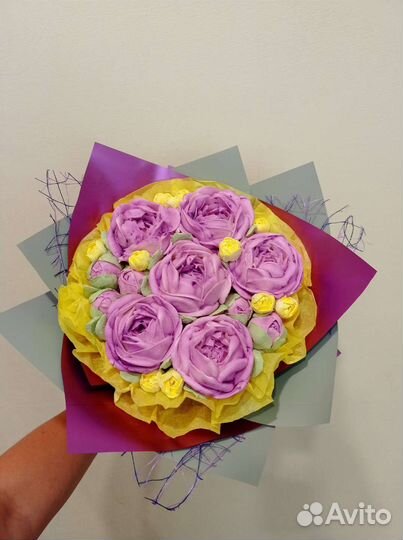 Съедобный зефирный букет на день рождения