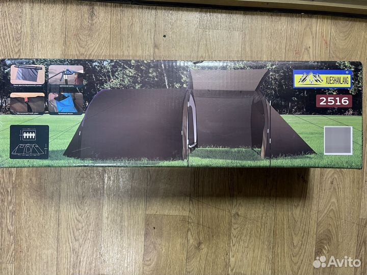 Палатка 4 местная с тамбуром