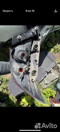 Фонарь задний правый mitsubishi lancer 9