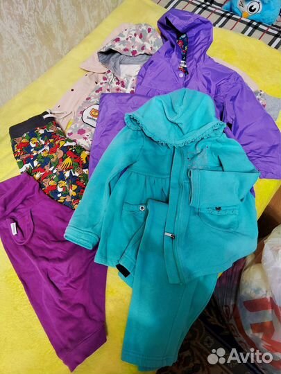 Вещи пакетом для девочки 98 104