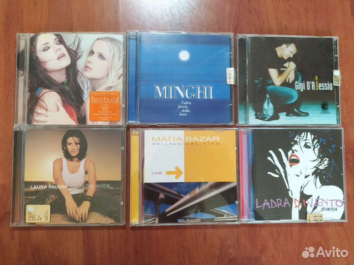 CD диски итальянские лицензия