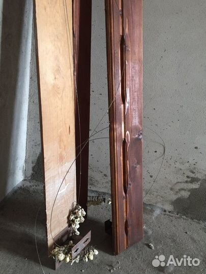 Деревянные карнизы (гардины). Винтаж. СССР