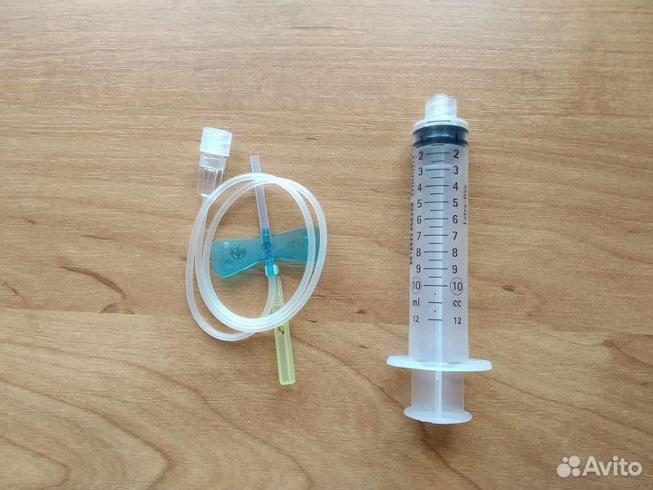 Шприцы и иглы-бабочки