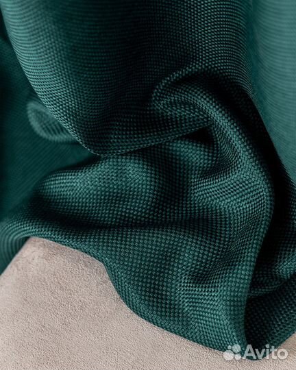 Комплект штор рогожка Орфей Виридиан