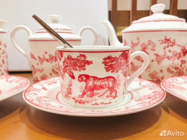 Чайный сервиз Dior Toile de Jouy (Диор) новый