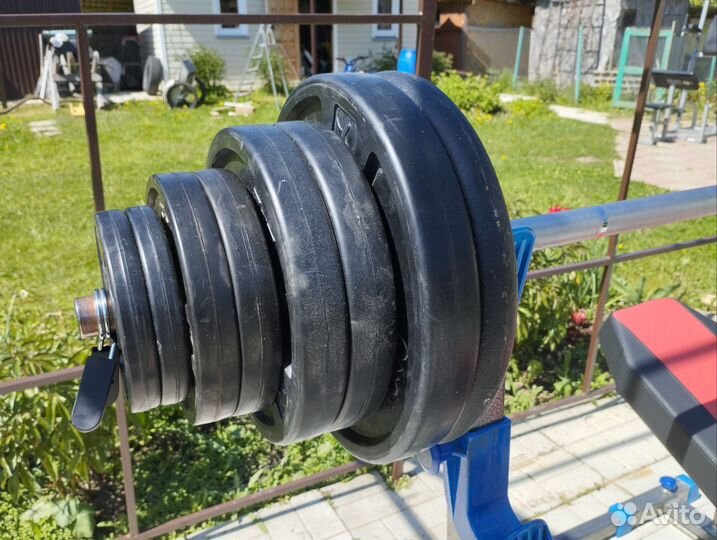 Спортивный комплекс (общий вес 120 кг)