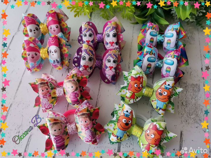 Бантики для девочек